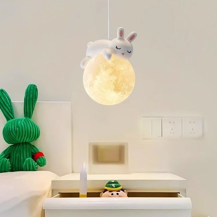 Salvik hanglamp van hardware, resin – zijaanzicht (16)