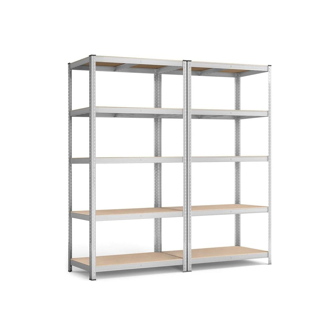 Stellingkast – stevig rek – magazijnrek – metalen opbergrek – hoge draagkracht – voor garage, werkplaats en opslag