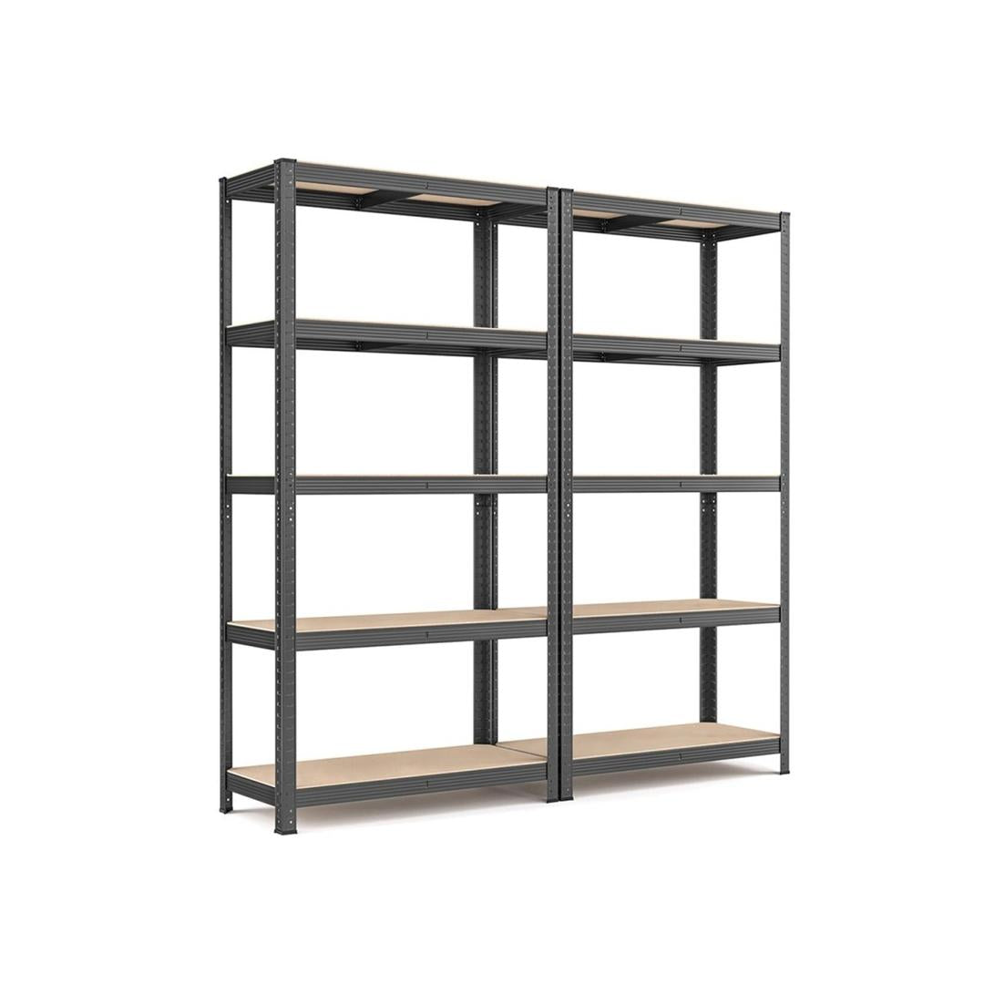 Stellingkast – stevig rek – magazijnrek – metalen opbergrek – hoge draagkracht – voor garage, werkplaats en opslag