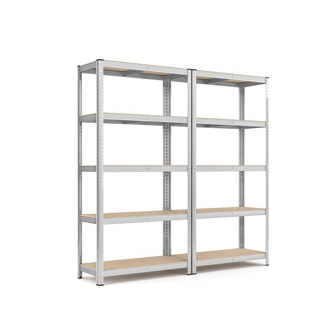 Stellingkast – stevig rek – magazijnrek – metalen opbergrek – hoge draagkracht – voor garage, werkplaats en opslag