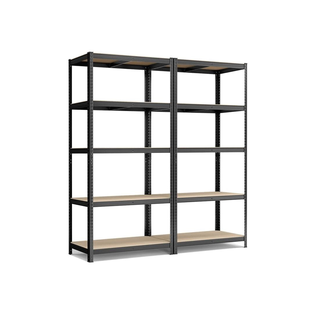 Stellingkast – stevig rek – magazijnrek – metalen opbergrek – hoge draagkracht – voor garage, werkplaats en opslag