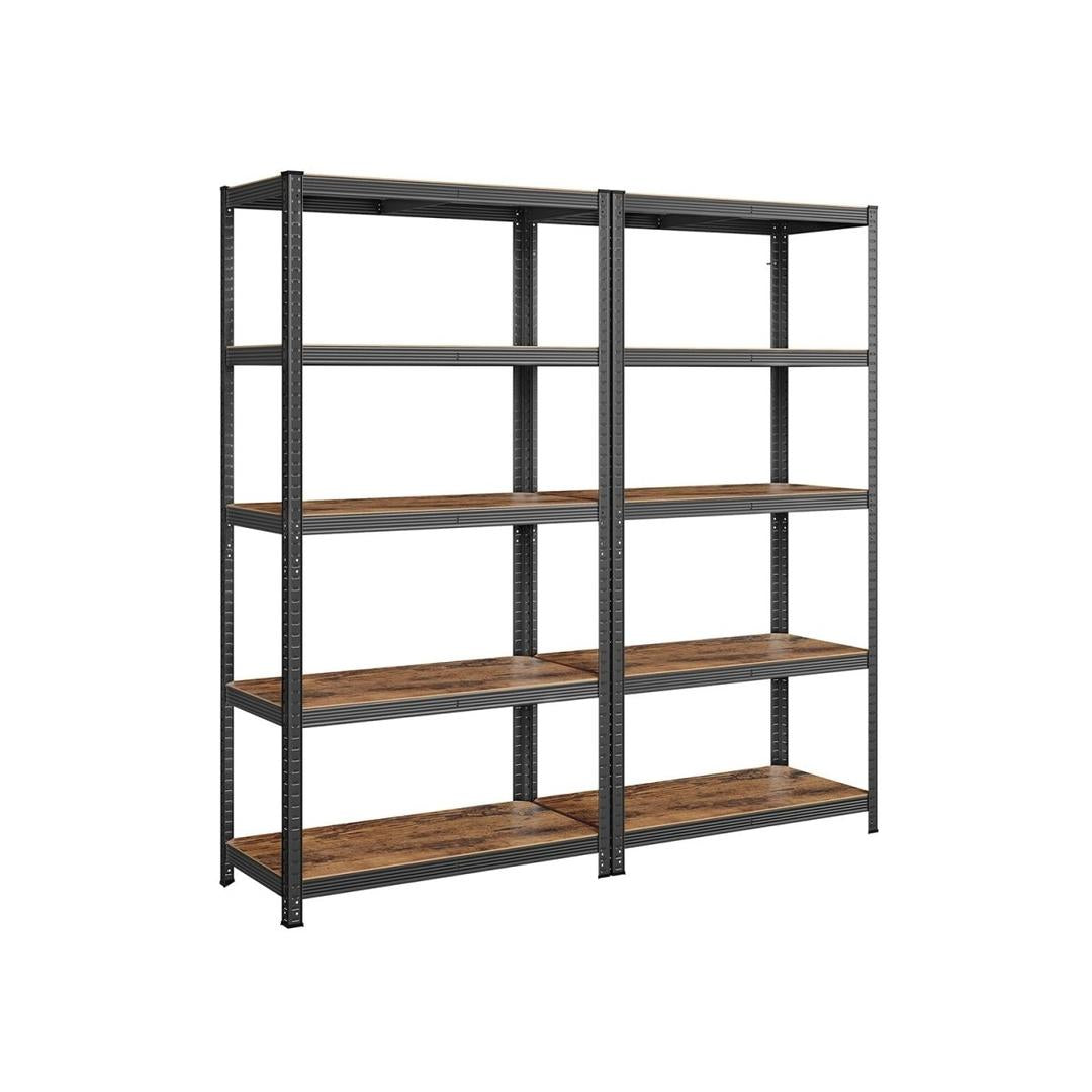 Stellingkast – stevig rek – magazijnrek – metalen opbergrek – hoge draagkracht – voor garage, werkplaats en opslag
