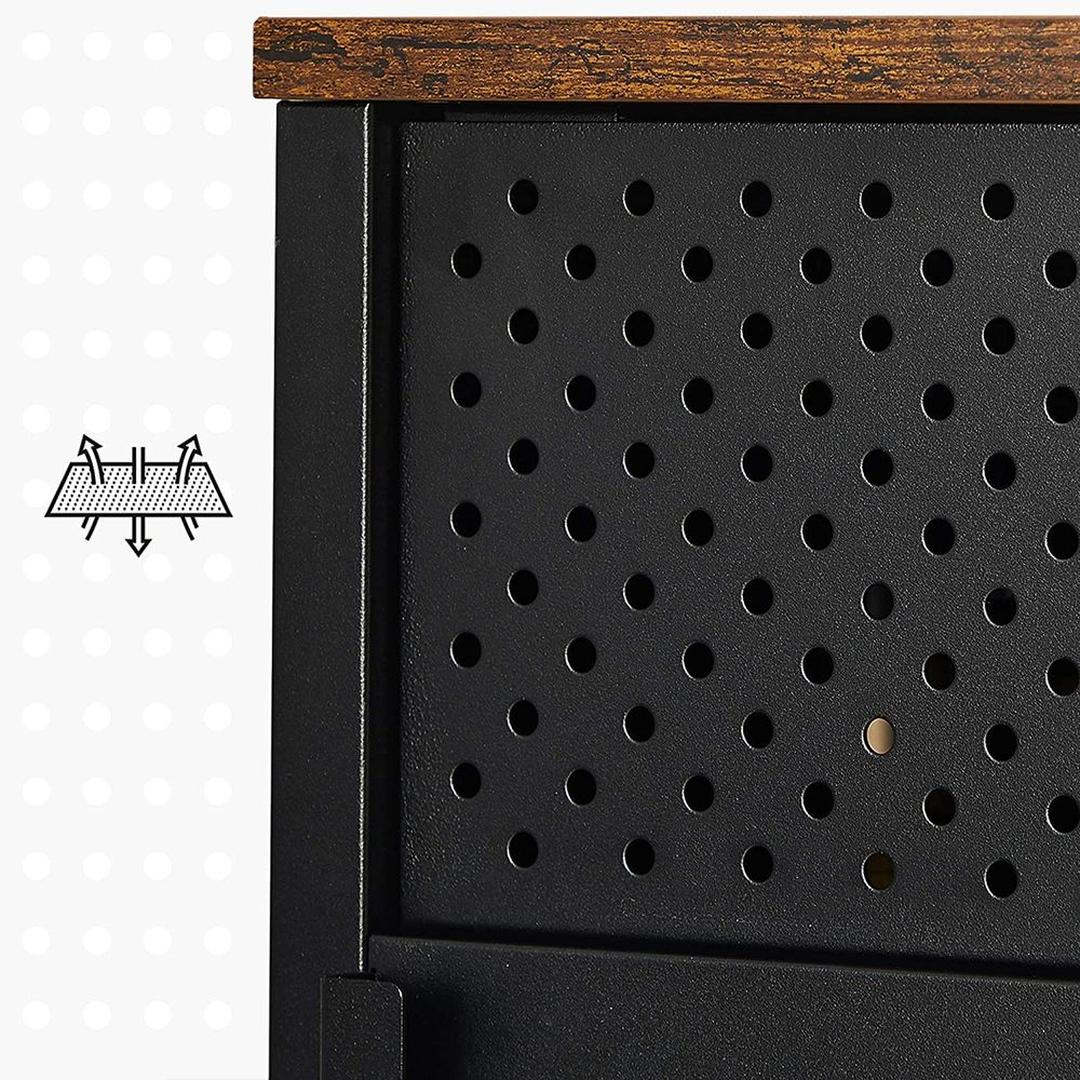 TV-Meubel met Opbergruimte – Vintage TV-Kast met Tijdloos Design voor Woonkamer