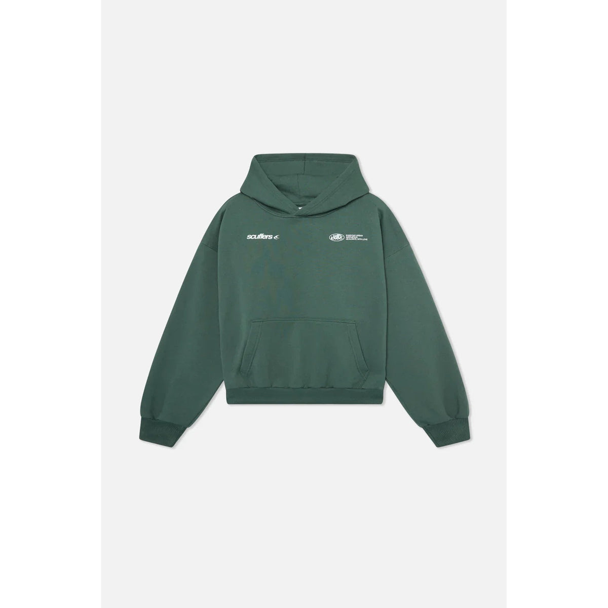 hoodie – detail van de rand