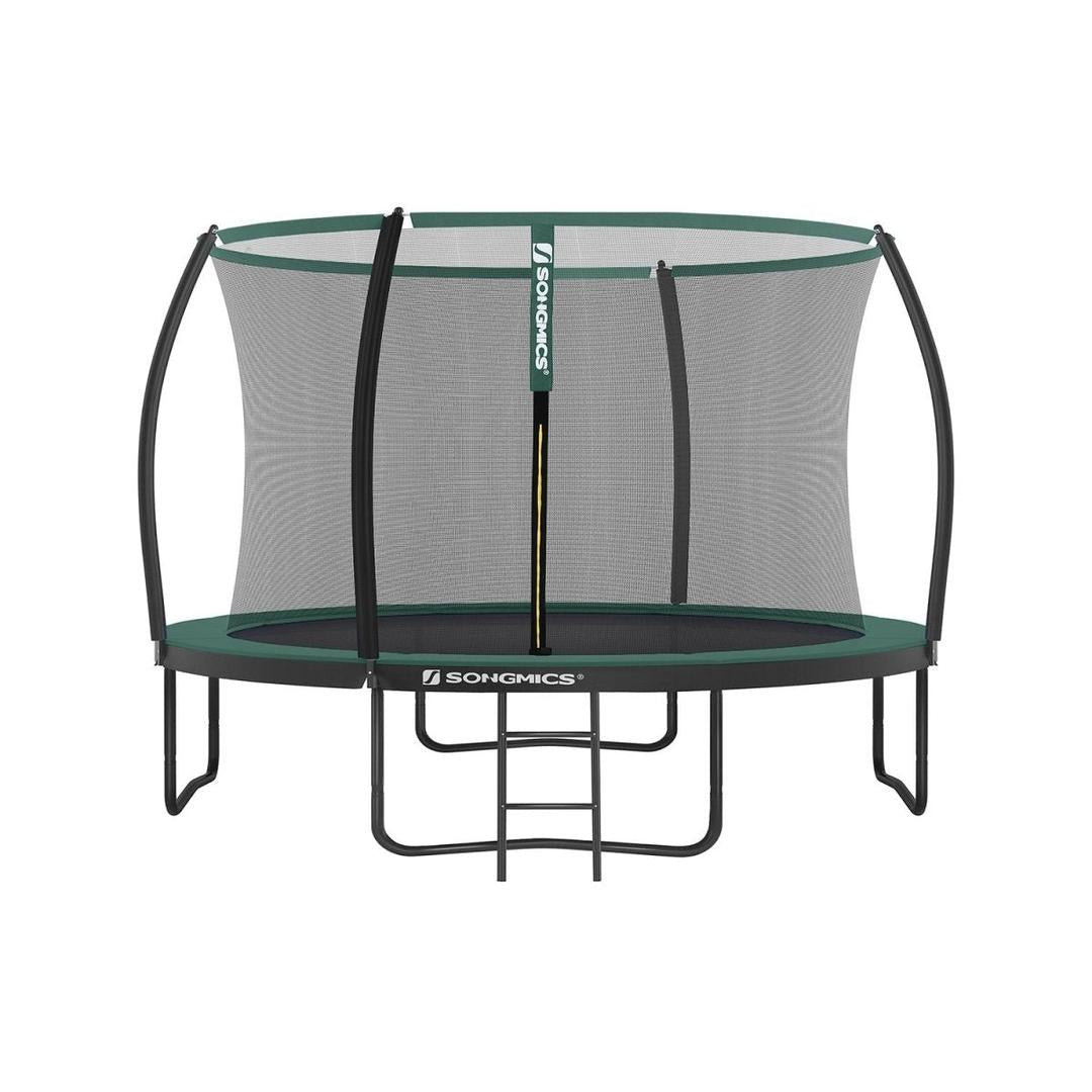 Ronde tuintrampoline met veiligheidsnet – Ø305 of 366 cm – max. 150 kg – stalen frame
