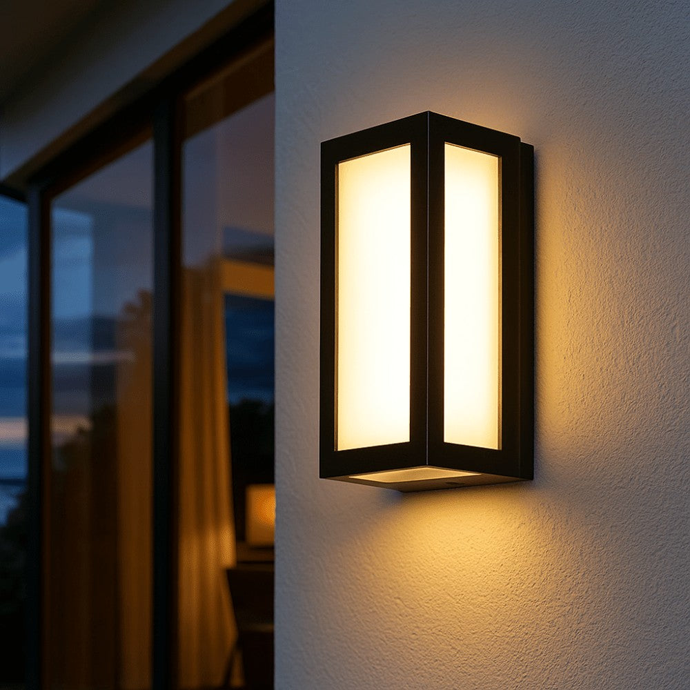 Tundra wandlamp – close-up van het materiaal