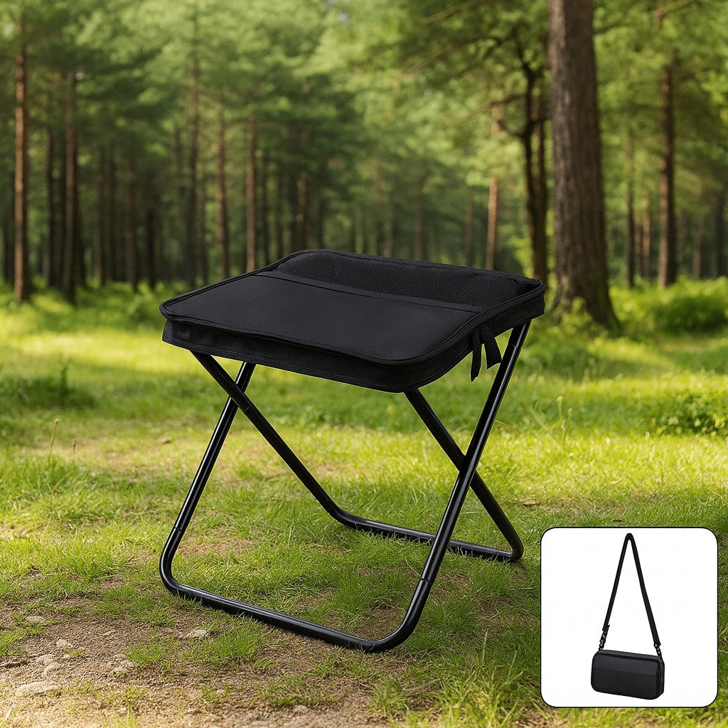 Ulviora rugzak van waterdicht fabric en carbon staal frame – zijaanzicht