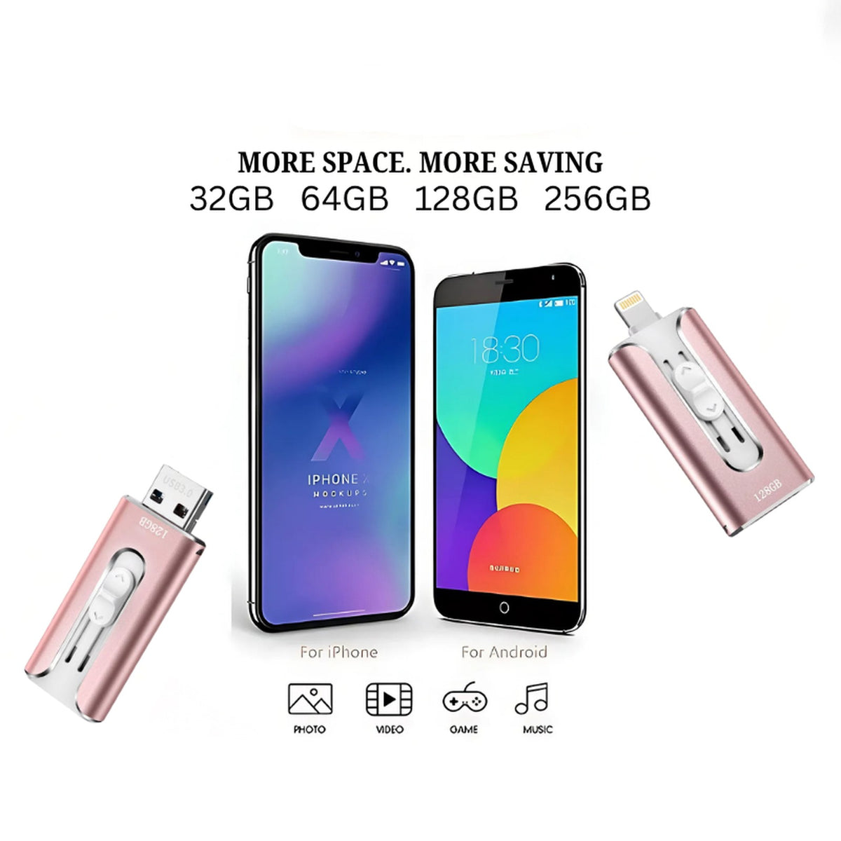 usb-stick – achteraanzicht