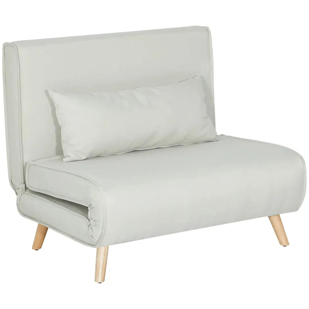 Sofa bed – inklapbaar – verstelbare rugleuning – Nordic design – linnen stof – 94 x 78 x 80 cm