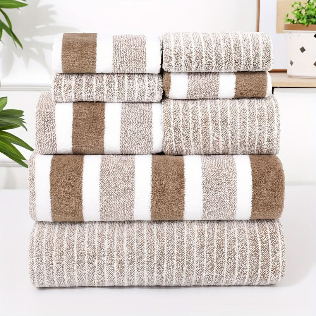 Vesora product in coffee colour van microvezel material – absorberend en sneldrogend – vooraanzicht