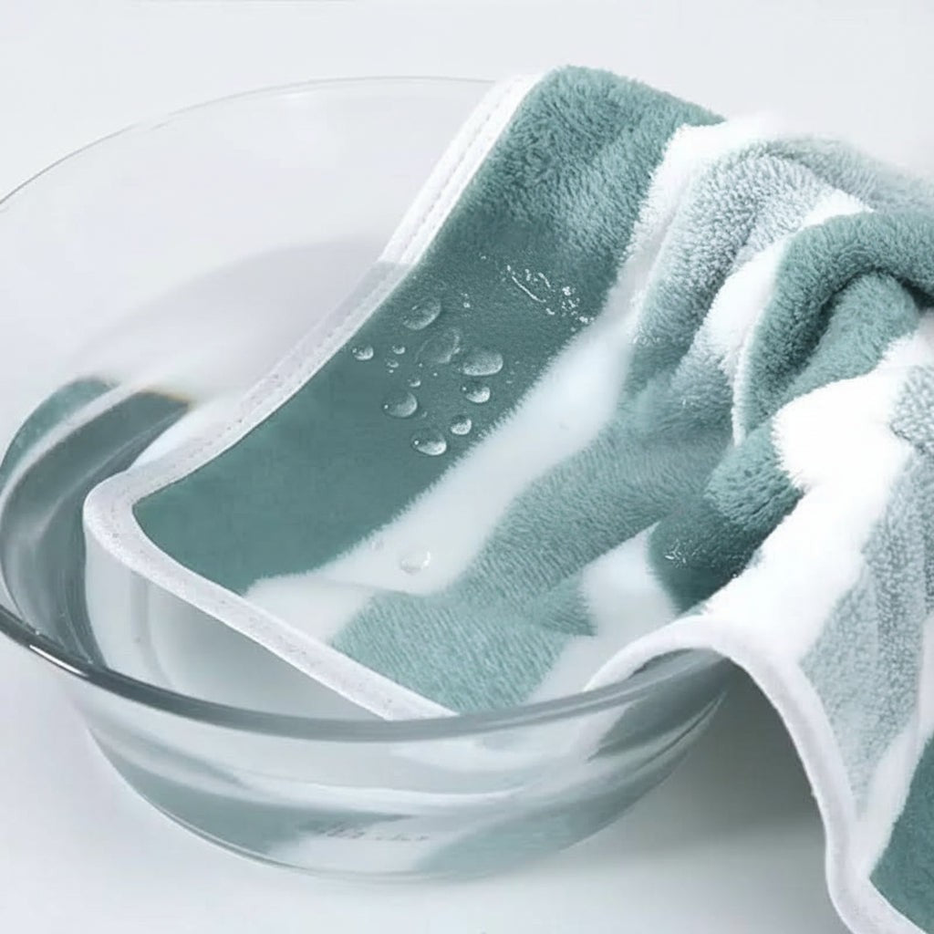 Vesora product van microvezel material – absorberend en sneldrogend – zijaanzicht