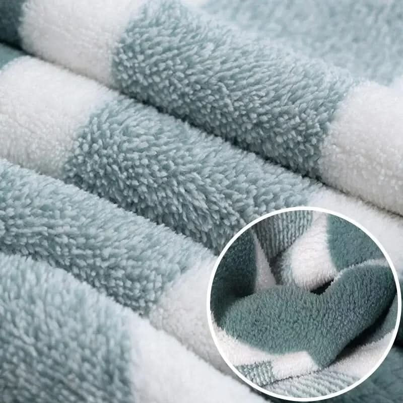 Vesora product van microvezel material – absorberend en sneldrogend – van bovenaf gezien