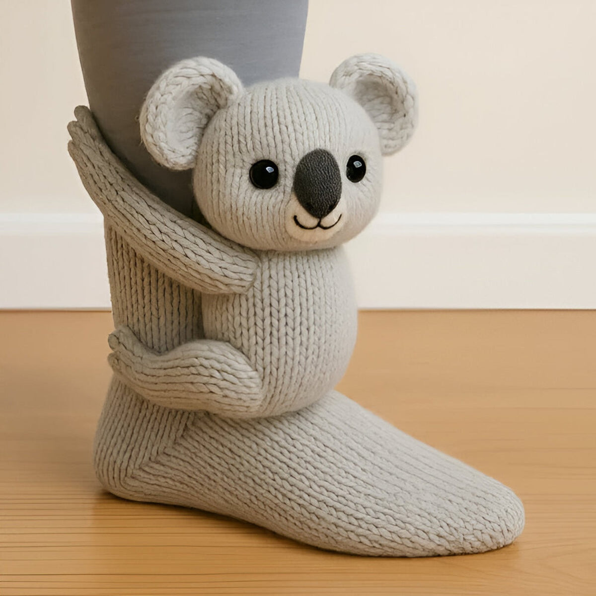 huissok in koala – detail van de rand