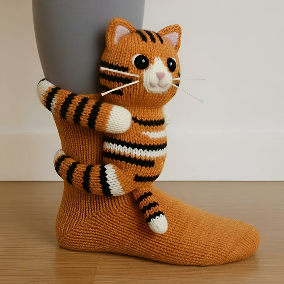 huissok in kat – zijaanzicht