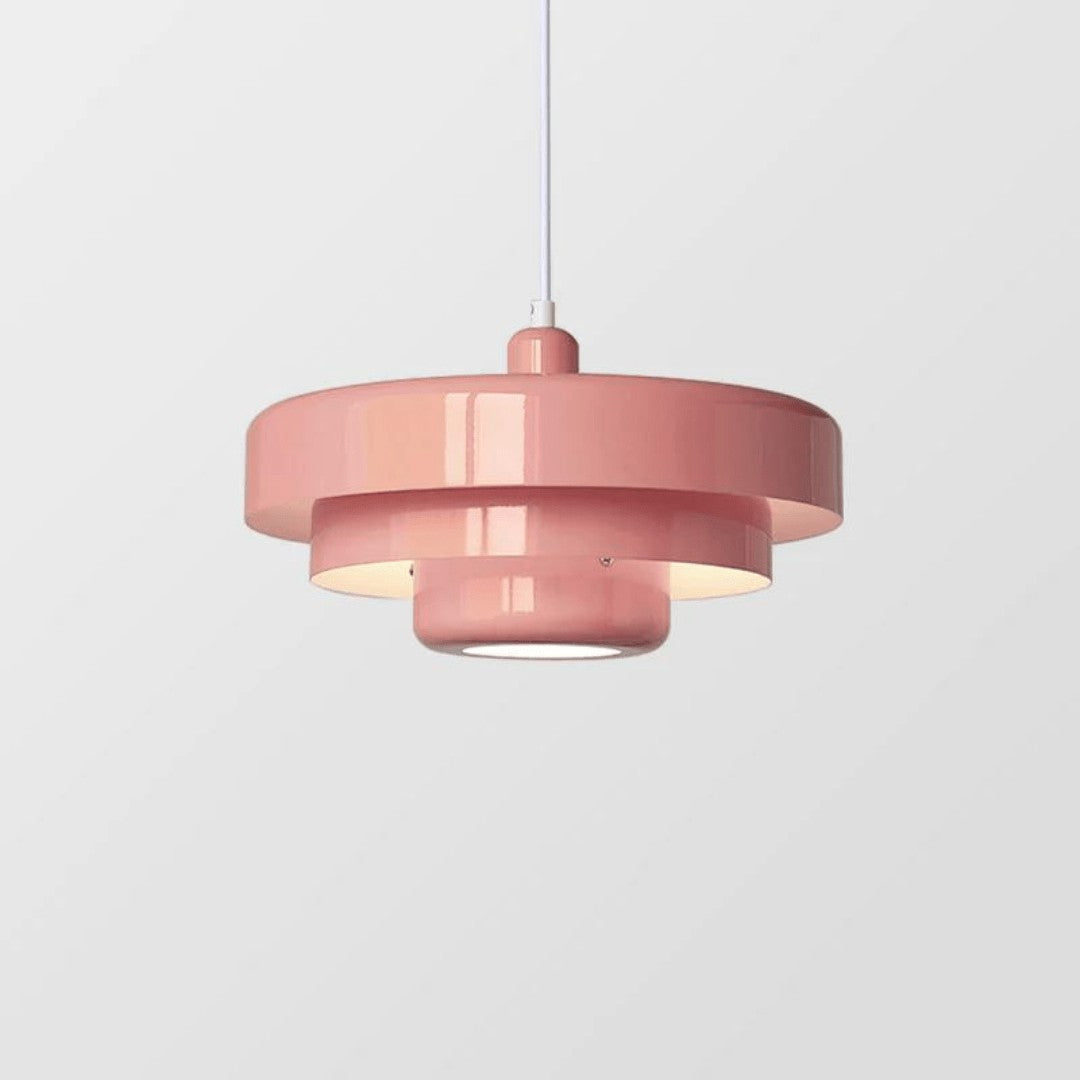 Yravik hanglamp van metaal with matte finish – in een woonkamer