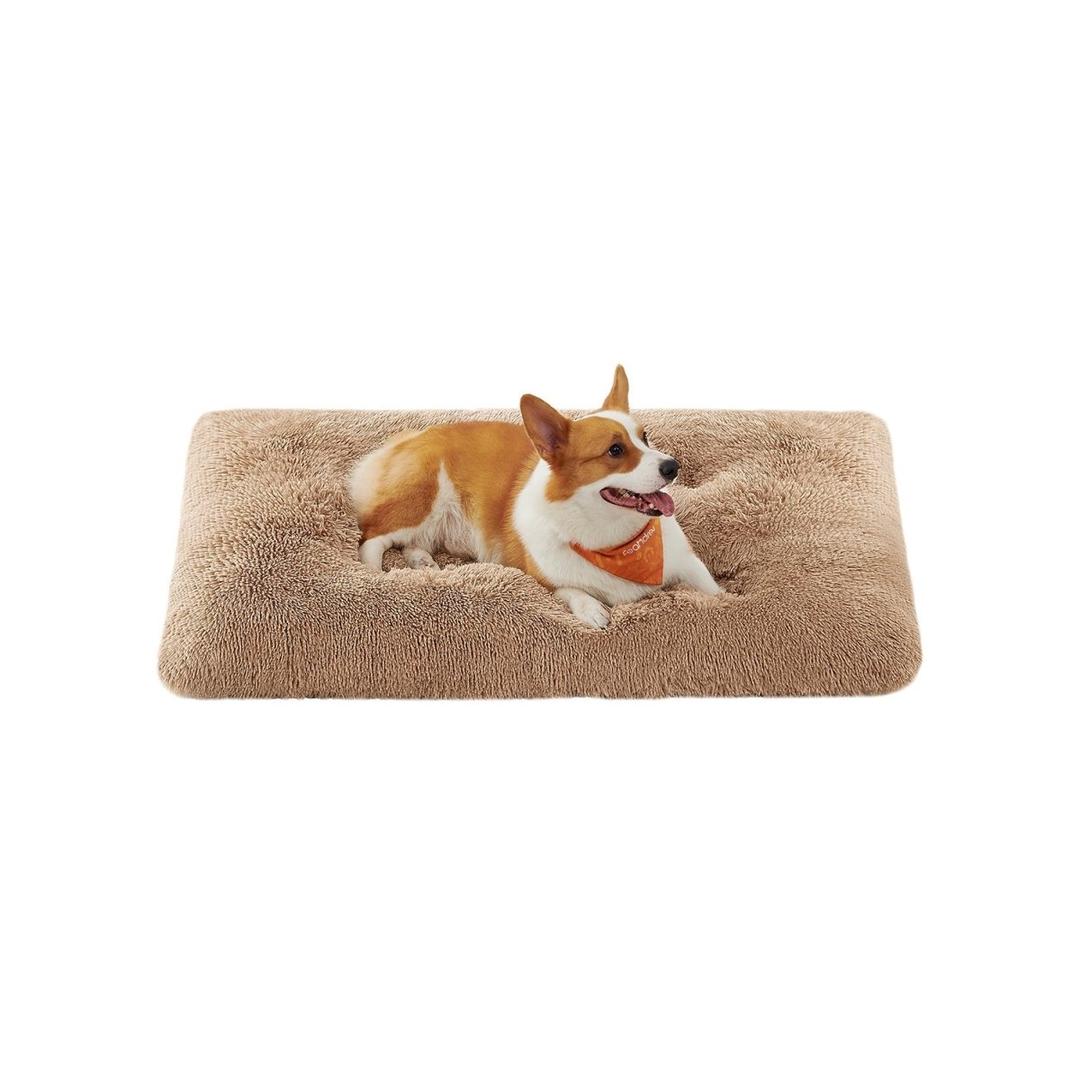 Hondenkussen 10 cm dik – pluche met antislip bodem – 80, 95, 110 of 122 cm – wasbaar