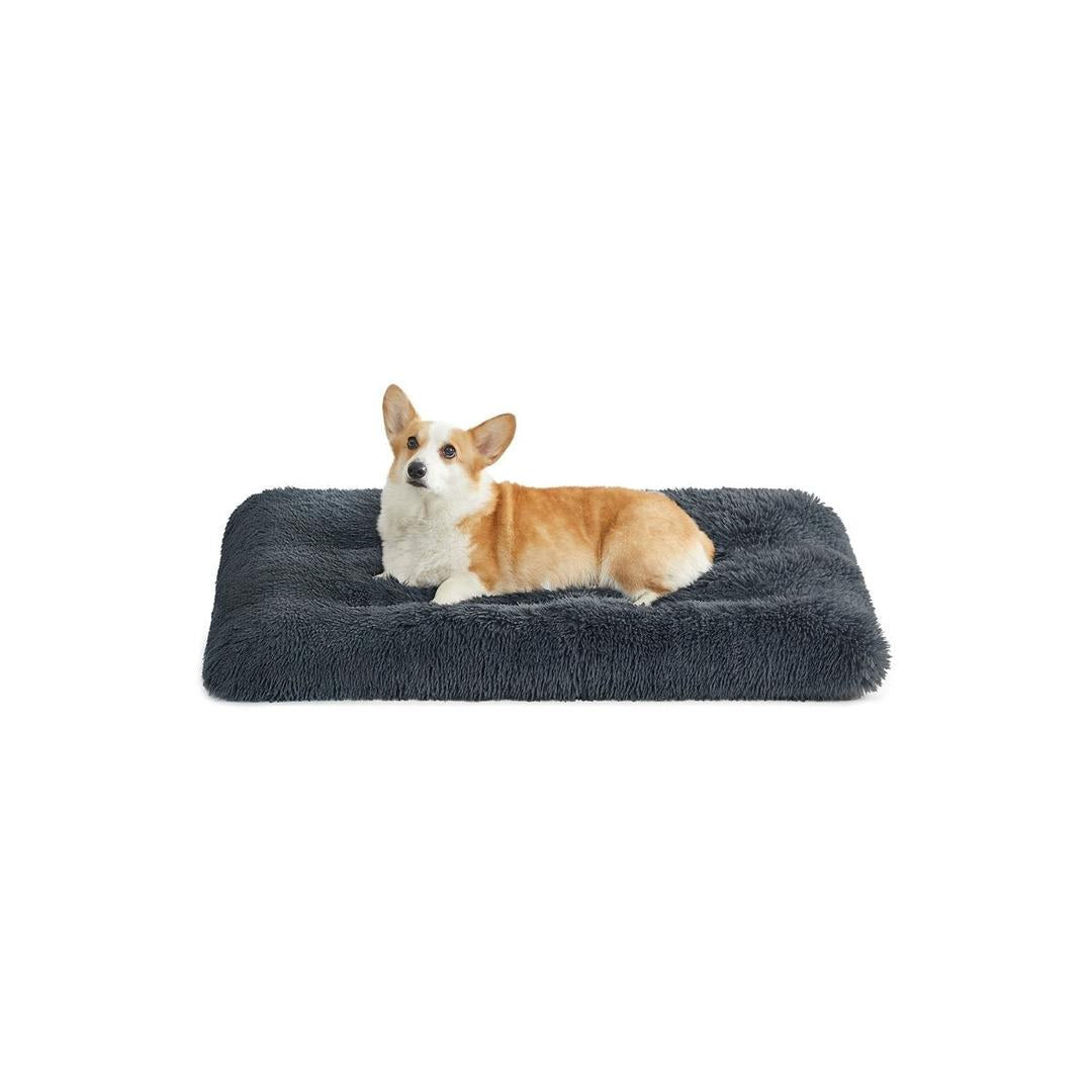 Hondenkussen 10 cm dik – pluche met antislip bodem – 80, 95, 110 of 122 cm – wasbaar